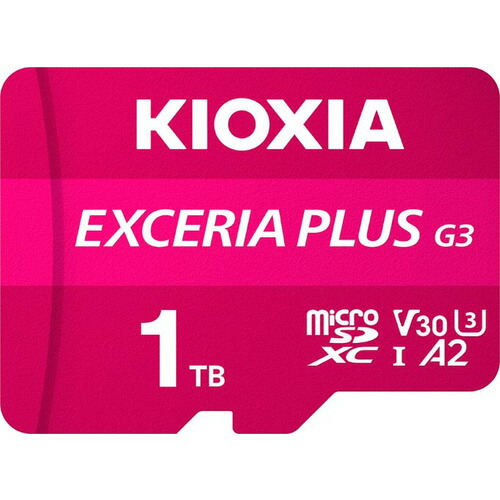 KIOXIA KMUH-C001T microSD歌留多 EXCERIA PLUS G3 1結核症 microSDXC UHS-I U3 V30 C10 A2