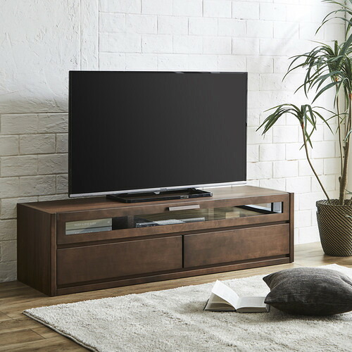 サンコウ TVボード 「スカーレットIII」 150TV 幅150×奥行44×高さ40cm リビング収納 ダークブラウン 39,182円