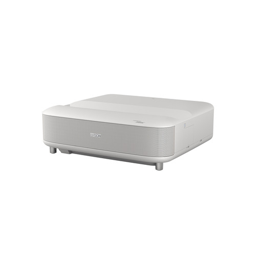 EPSON EH-LS670W 身寄り用映写機 超短興味の中心青写真 Google TV内蔵 Bose金棒引き積み上げる 白いこと
