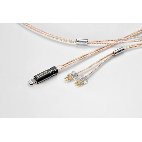 ORB Clear force Ultimate CL FitEar Lightning イヤフォン用リケーブル 1.2m｜マツヤデンキ店