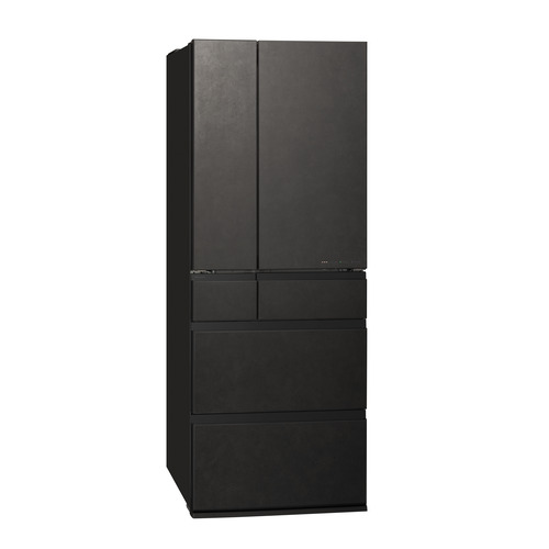 【無料長期保証】パナソニック 冷蔵庫 601L 観音開き 6ドア 幅68.5cm Wシャキシャキ野菜室 全室ナノイーX NR-F60WX3-K ブラック系｜マツヤデンキ店