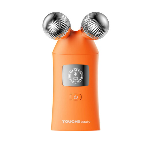 TOUCHBeauty TB1767OR 3-in-1マルチエステ美顔器 プレミアム 電気刺激で表情筋を刺激 ハリと弾力のある肌へ オレンジ｜マツヤデンキ店