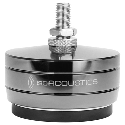 IsoAcoustics ISO-GATICRONOS-4-DC インシュレーター 特許取得済みアイソレーション設計採用 ステンレススチール|マツヤデンキ店