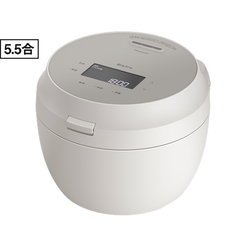 パナソニック SR-X710E-H 可変圧力IHジャー炊飯器 Wおどり炊き ダイヤモンド竈釜 5.5合炊き ライトグレージュ 2026年モデル|マツヤデンキ店