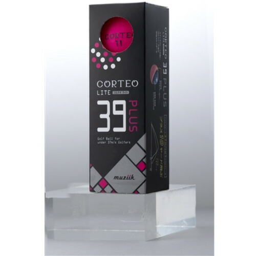 楽天市場】muziik ゴルフボール コルテオライト42 コルテオ