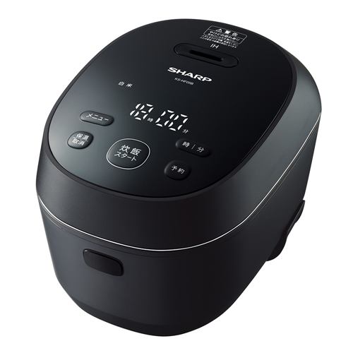 小ざかしい KS-HF05B-B 炊飯器 PLAINLY 黒いこと系 IH 3合