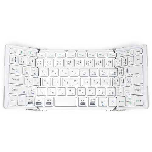 MOBO AM-K2TF83J/SLW Bluetooth(R)キーボード MOBO Keyboard 2 シルバー・ホワイト