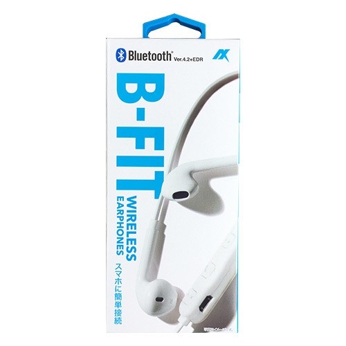 格安人気 別倉庫からの配送 アクセス AH-BT59WH Bluetooth対応 ワイヤレスイヤホン ホワイト sullivanroofs.com sullivanroofs.com