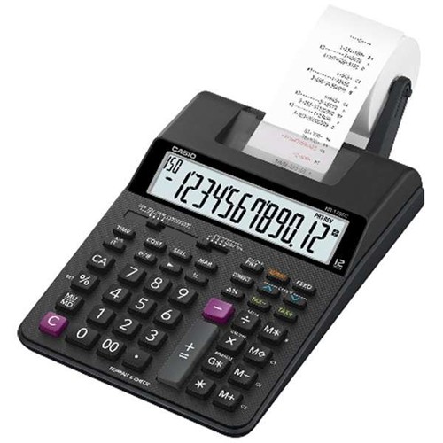 カシオ HR-170RCBK プリンター電卓