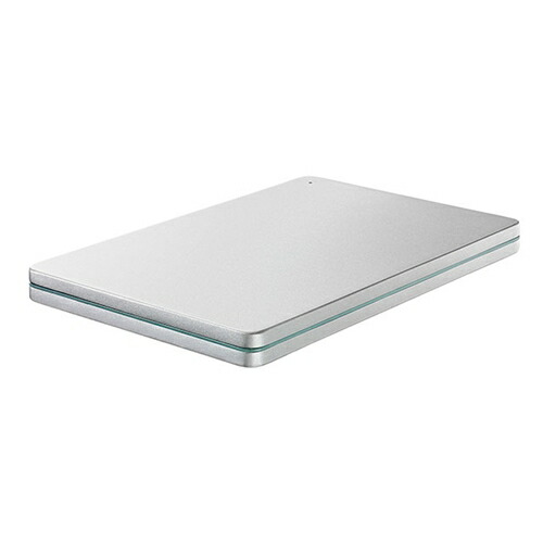 IOデータ HDPX-UTS2S USB 3.0／2.0対応 ポータブルハードディスク「カクうす」 Silver×Green 2TB 14,962円