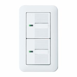パナソニック コスモワイド埋込ダブルスイッチB(片切) WTP50512WP