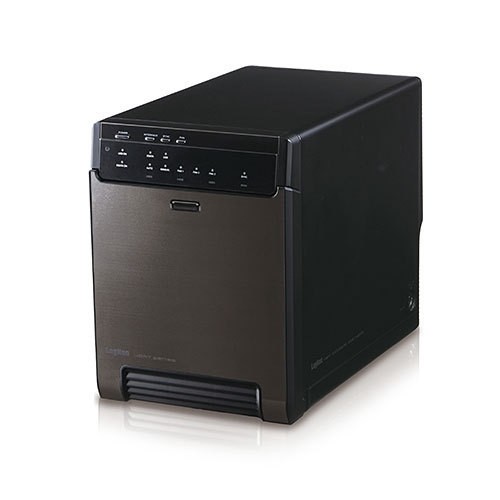 ロジテック LGB-4BNHEU3 HDD容れもの 3.5in4台 USB 3.0＋eSATA繋ぎ合わせる ホンブルグ帽付