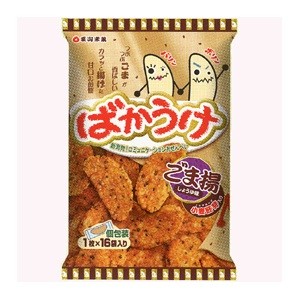 栗山 ばかうけ ごま揚 1枚×16袋