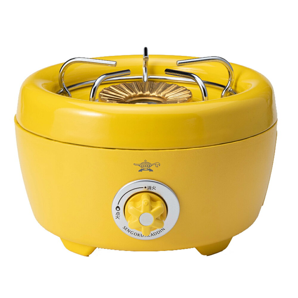 代引き手数料無料 Aladdinアラジンポータブルガスカセットコンロヒバリン Sag Hb01 Y イエロー系色 大流行中 Www Facisaune Edu Py