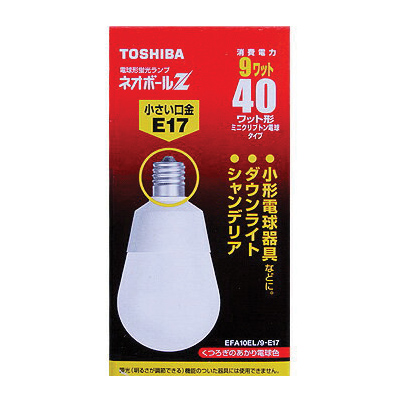 【楽天市場】東芝 電球形蛍光ランプ EFA15EL/13-E17 60ワット形 