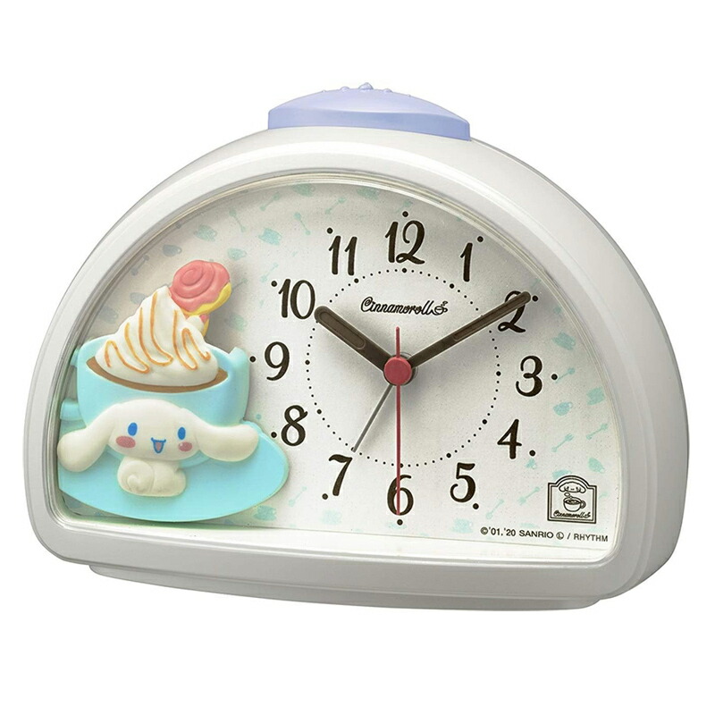 楽天市場】サンリオ(SANRIO) シナモロール シナモンの声の目覚まし時計