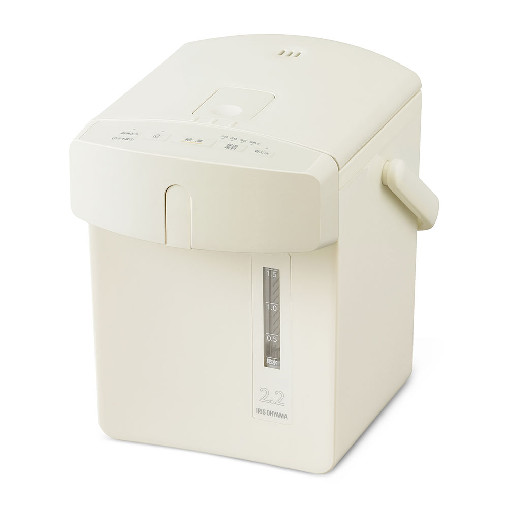 ジャーポット 2.2L マイコン式 IAHD-222-C アイボリー 297886 1台 アイリスオーヤマ