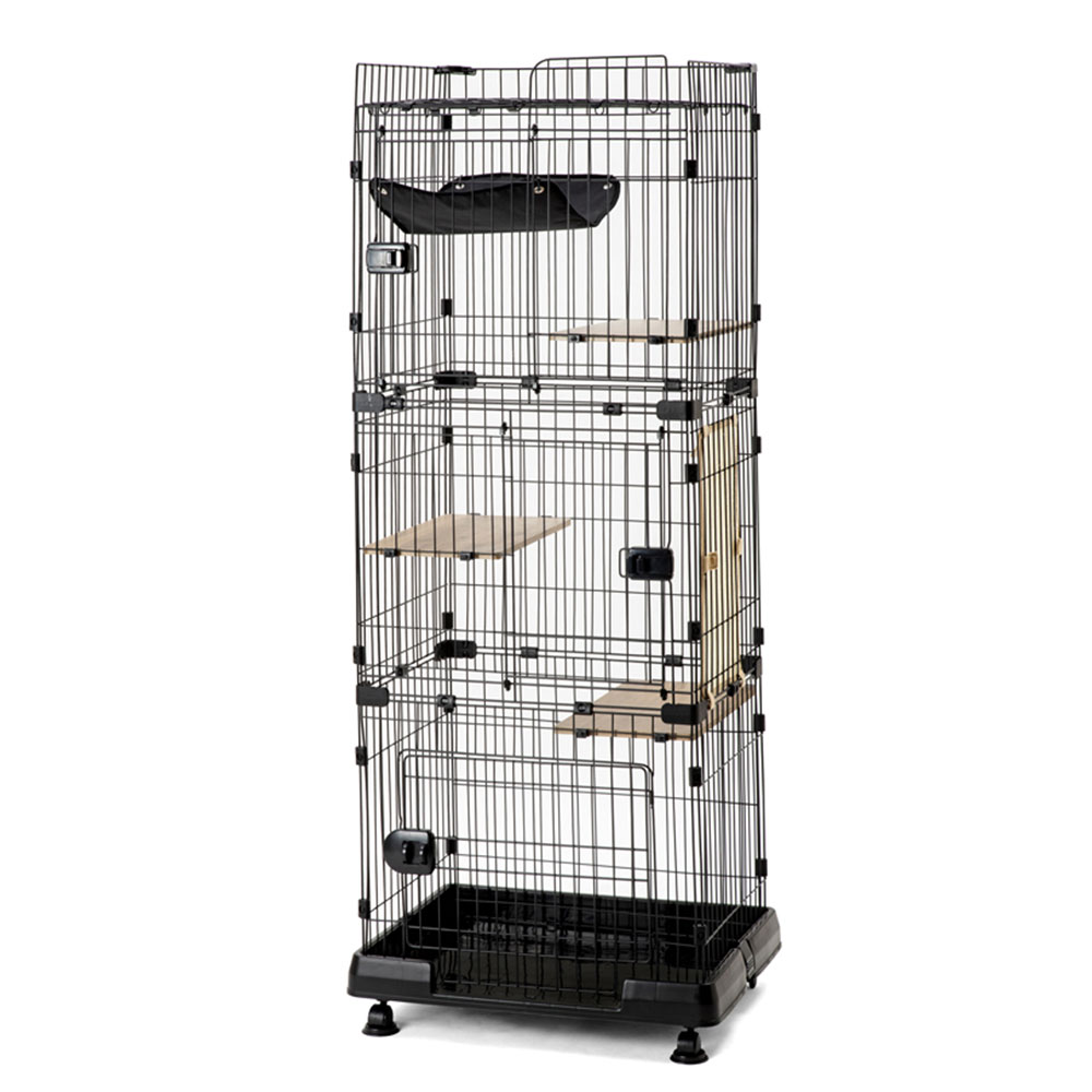 ルーフキャットケージ RFC-704(アイアンブラック) 1台 アイリスオーヤマ 猫 キャット キャットケージ|マツヨシ 店