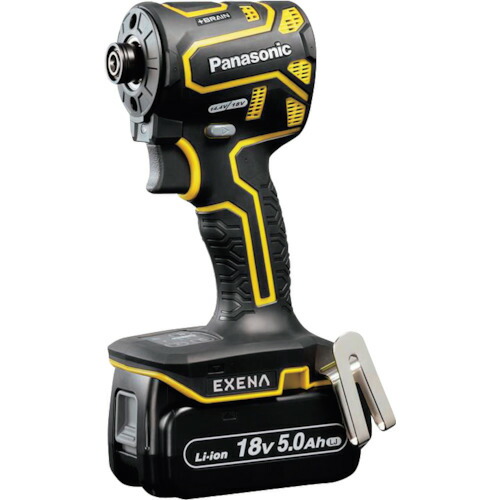 EXENA 充電インパクトドライバー 18V5.0Ah電池セット品 黄 EZ1PD1J18D-Y キイロ 270-8294 パナソニックエレクトリックワークス社|マツヨシ 店