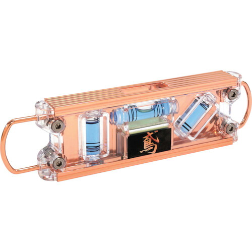 SK 水平器 鳶レベルPRO ピンクゴールド ED-TBPPGBL ピンクゴールト 420-3985 新潟精機|マツヨシ 店