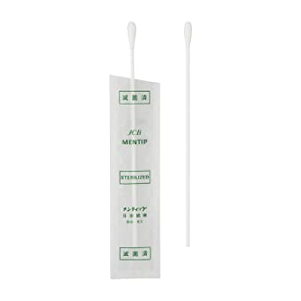 メンティップポリエステル綿棒（滅菌済 1PW1505P（1本X150袋） 医療 看護 クリニック 病院 日本綿棒 滅菌綿棒 綿棒包装 個包装 衛生的 安全保障 使用便利 看護用品 医療用具 衛生材料 抗菌