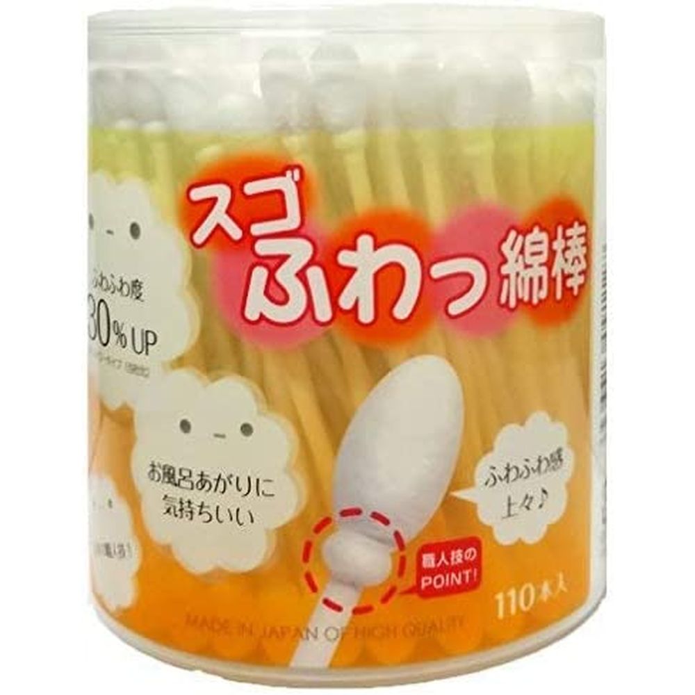 【楽天市場】スゴふわっ綿棒 110本入りX60箱 医療 看護 クリニック 病院 山洋 衛生用品 滅菌 綿棒 医療用品 医療消耗品 細菌抑制