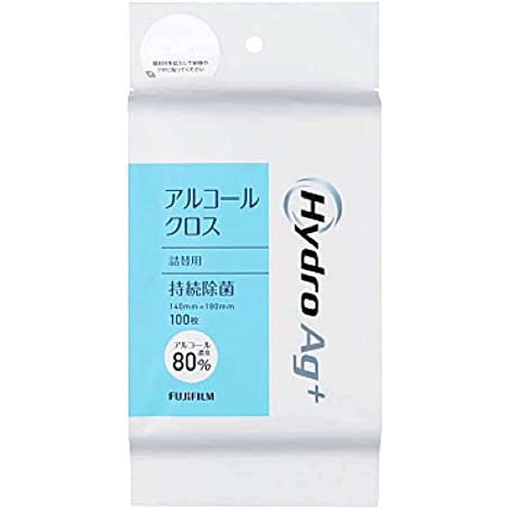 アルコールクロス 詰替用（80％） 16548822（100枚） 富士フィルム 【×15セット】病院 医療 看護 クリニック 除菌シート 消毒用ウェットティッシュ ハンドクリーニング ウェットティッシュ 手指消毒 清潔キープ 感染予防 衛生用品
