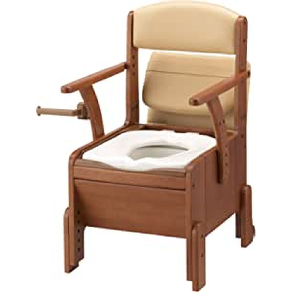 家具調トイレコンパクト（標準便座） 533-670（標準ベンザ 医療 看護 クリニック 病院 安寿