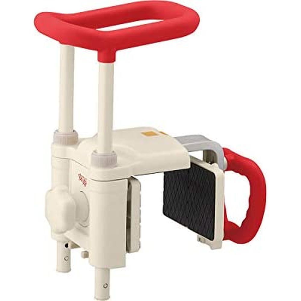 高さ調節付浴槽手すりＵＳＴ&minus;２００Ｎ 536-614（レッド） 医療 看護 クリニック 病院 安寿｜マツヨシ 店