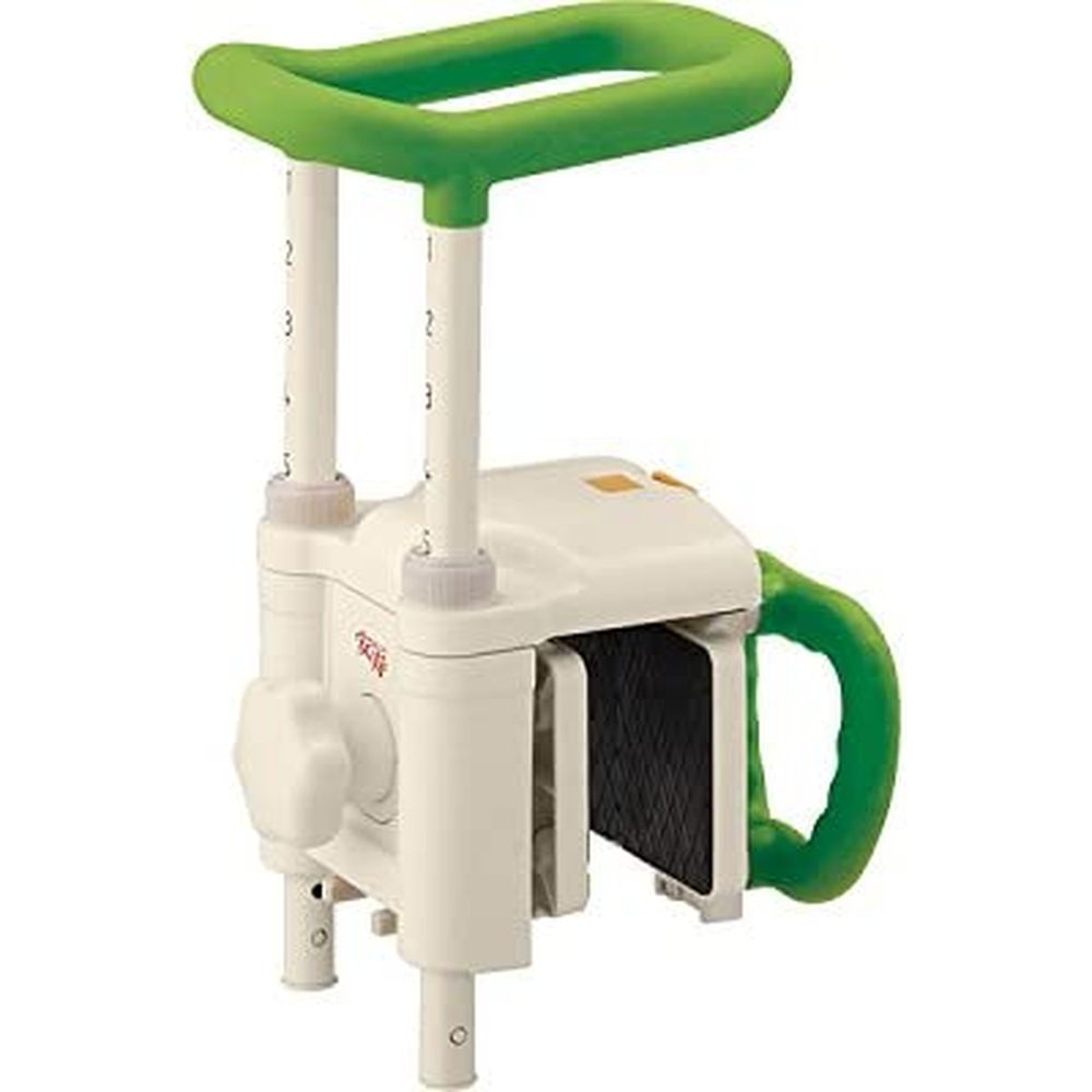 高さ調節付浴槽手すりＵＳＴ－１３０Ｎ 536-618（グリーン） 医療 看護 クリニック 病院 安寿
