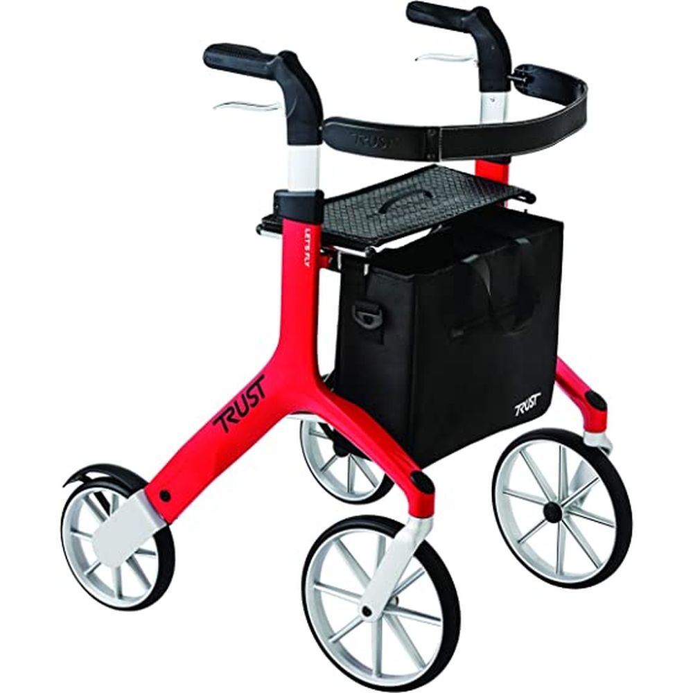 歩行車 レッツフライ 118101(レッド) 医療 看護 クリニック 病院 竹虎