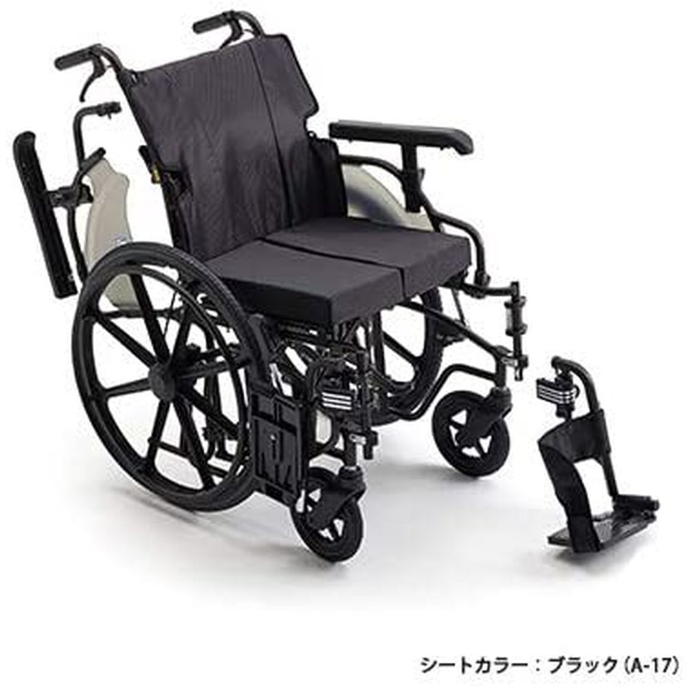 大型車いす（自走式） KJP-5 医療 看護 クリニック 病院 アルミ自走車いす