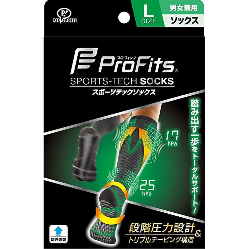 プロ・フィッツ ソックスタイプ PS311(Lサイズ)x40足 医療 看護 クリニック 病院 ピップスポーツ