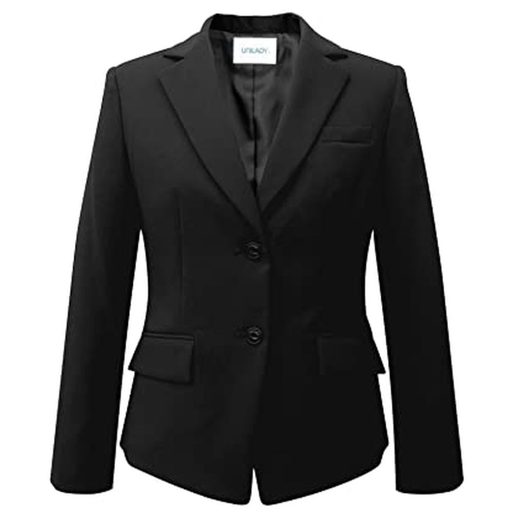 事務服ジャケット U2030（ブラック） UNILADY(ユニレディ) １７ 病院 医療 看護 クリニック