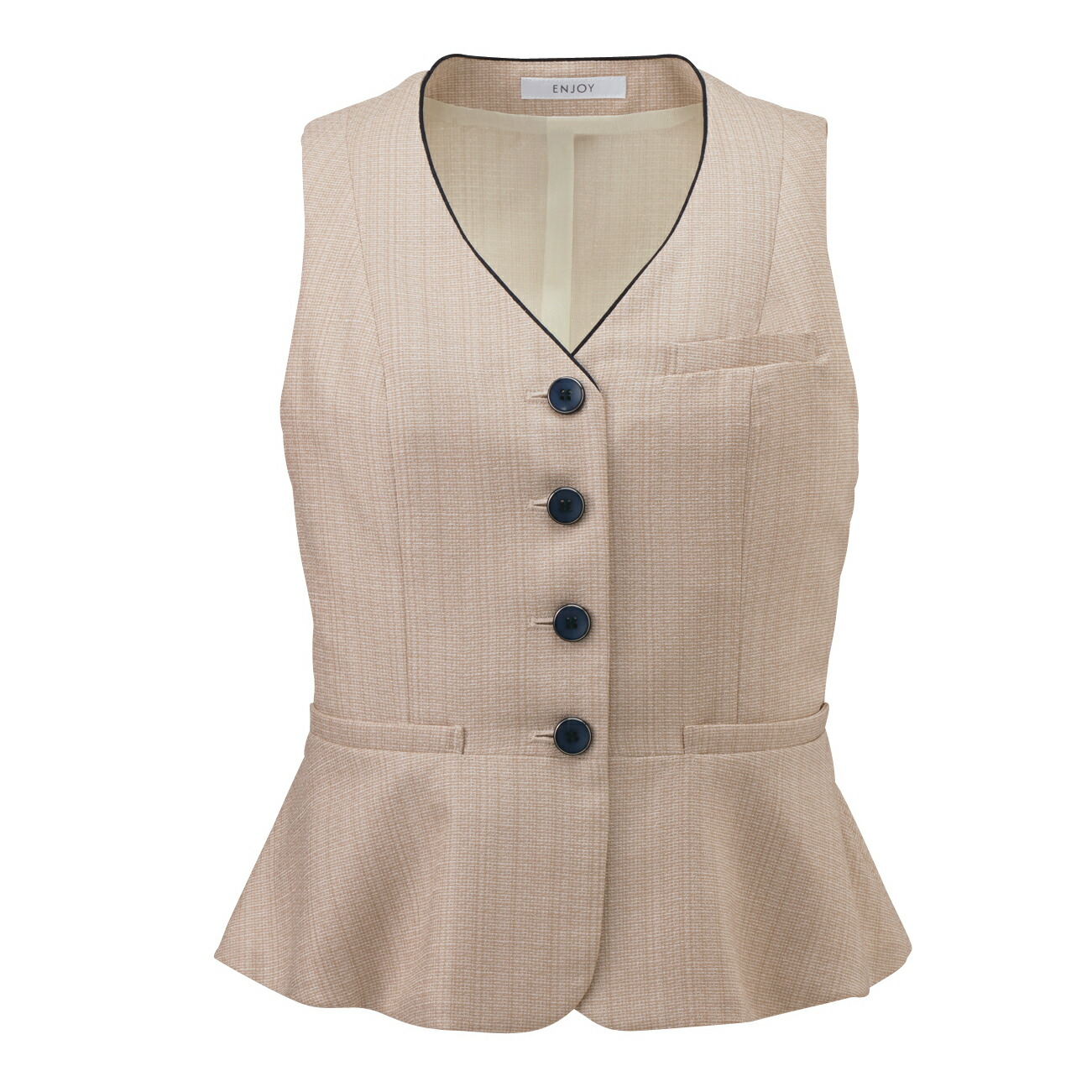 ベスト（レディス用） ESV705-8(ベージュ) ７号 看護師 ナース 病院 病棟 事務 ユニフォーム 制服 カーシーカシマ｜マツヨシ 店 9,884円