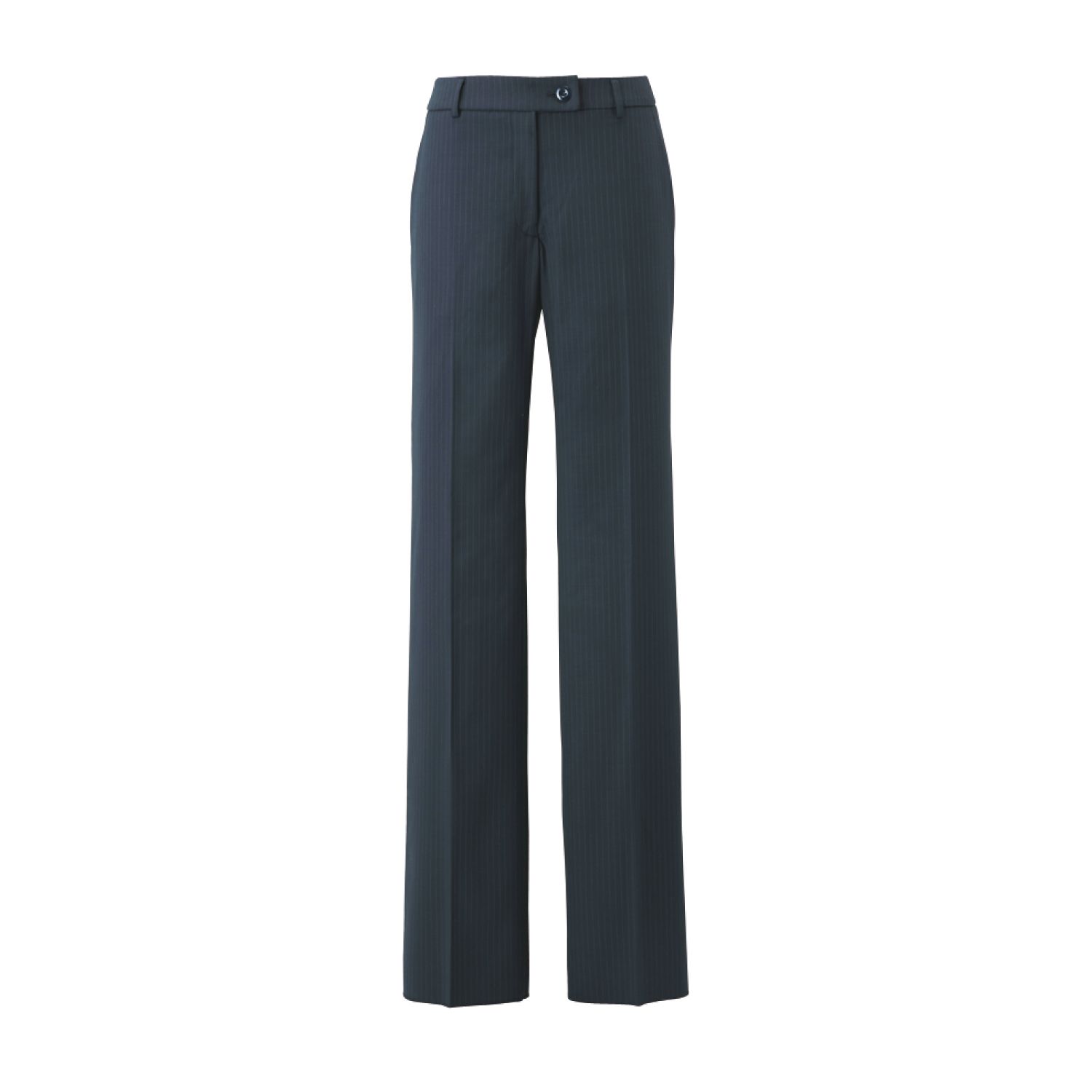 フレアストレートパンツ レディス用 EAL715-52 ネイビー ９号 カーシーカシマ 看護師 ナース 病院 病棟 事務 ユニフォーム 制服