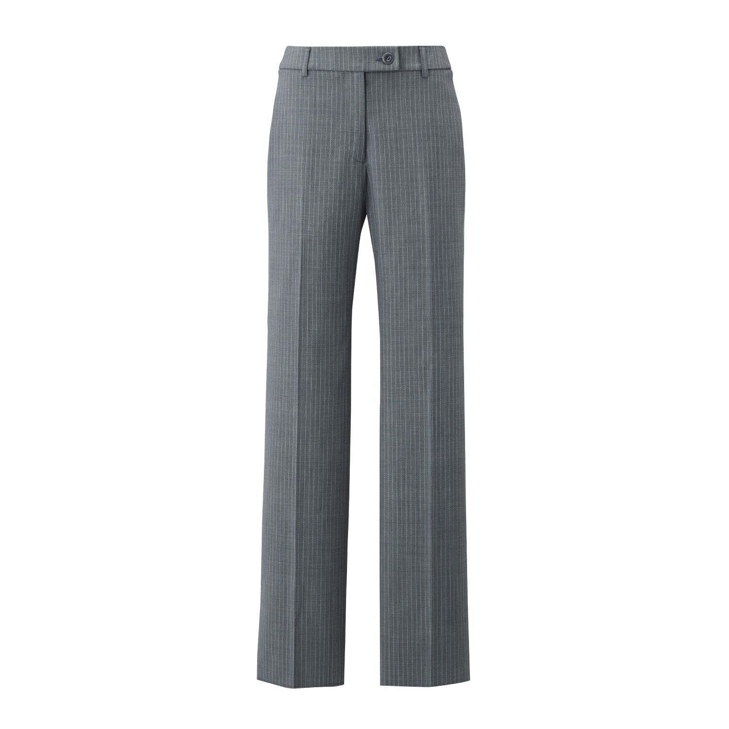 フレアストレートパンツ レディス用 EAL715-55 グレー １１号 カーシーカシマ 看護師 ナース 病院 病棟 事務 ユニフォーム 制服