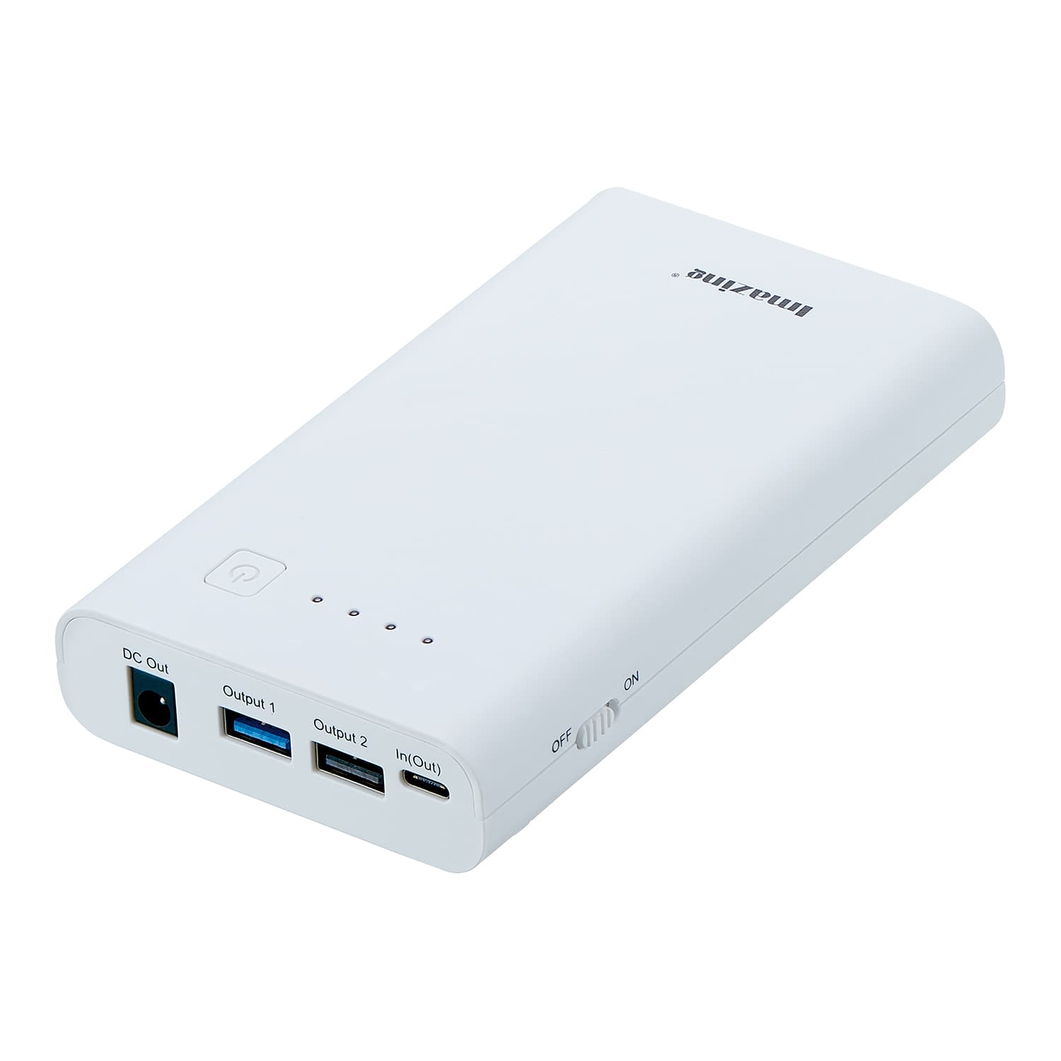 キューピュア用モバイルバッテリー KE1051050(USB)TYP-C 1個 デンケン・ハイデンタル ホワイト 25-7099-10 吸引器 小型 小型吸引器 ポータブル吸引器