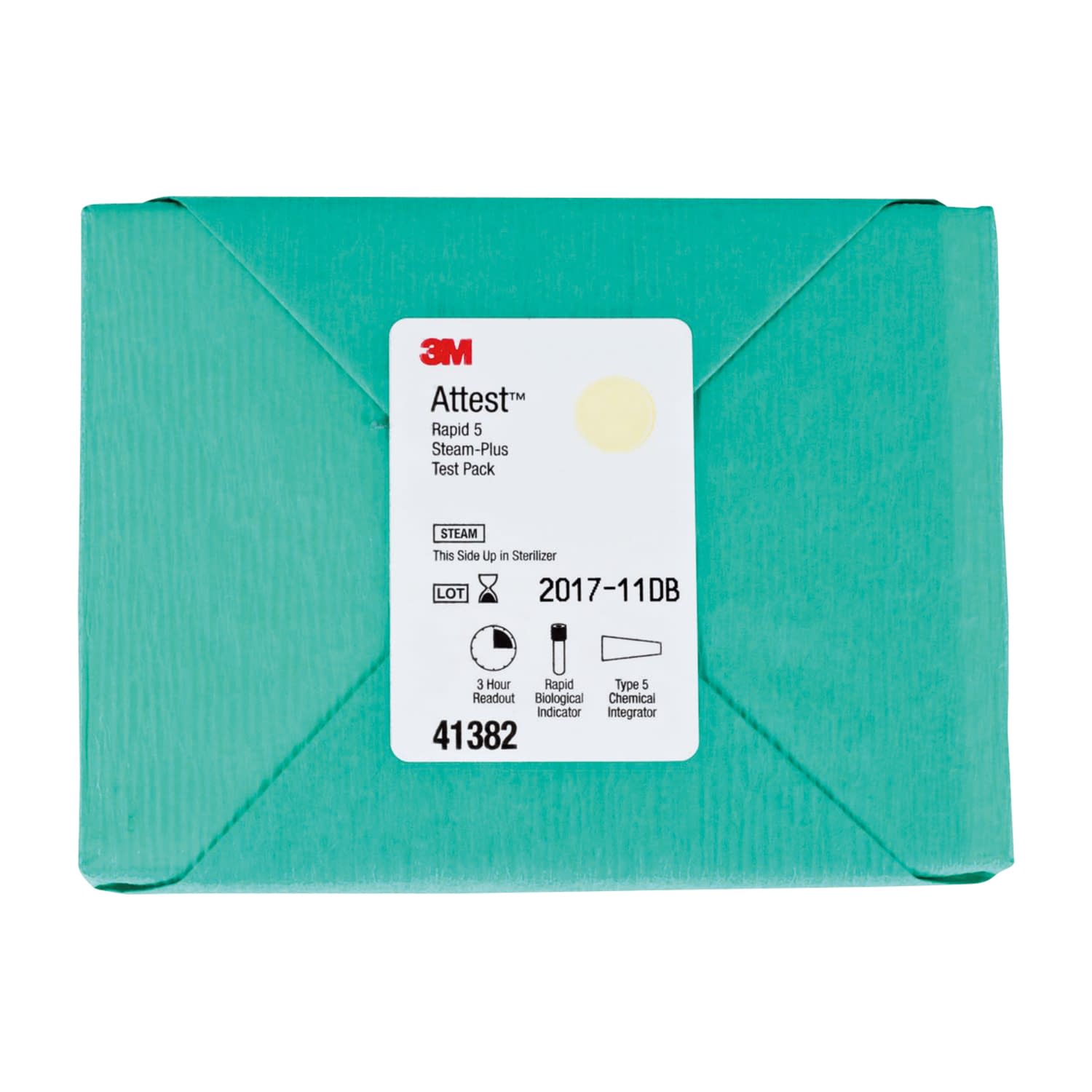 【国内正規品】3M アテスト短時間判定テストパック 41382(ACヨウ)16セット 1箱 スリーエムジャパン 25-7055-00 インジケーター 滅菌 滅菌インジケーター