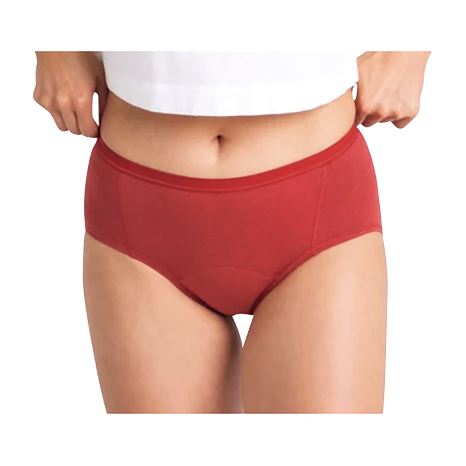 AisleHipster吸水ショーツ GEAI201RDX(XS)レンガ 1枚 Aisle レンガ 25-7276-01 インナー 入浴用