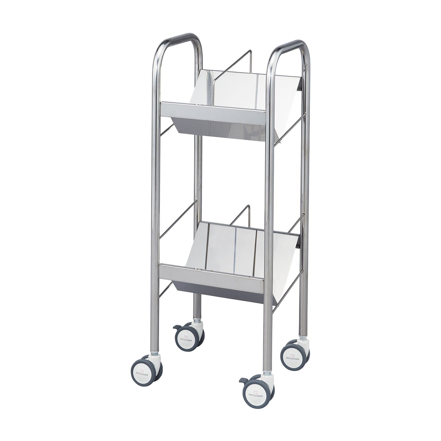 マツヨシ サイレントカルテワゴン SKW-005(コンパクト) マツヨシ(松吉医科器械)|マツヨシ 店