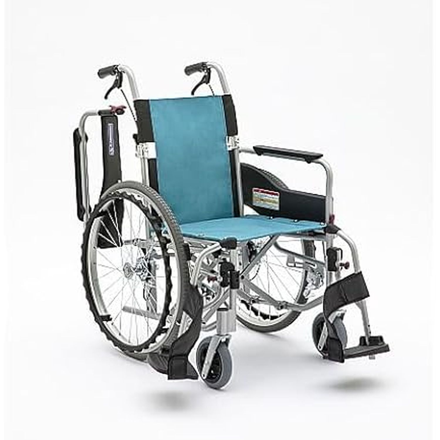 車いす　ステイヤープラス（自走用） SYP22-40SB(ミント) カワムラサイクル｜マツヨシ 店