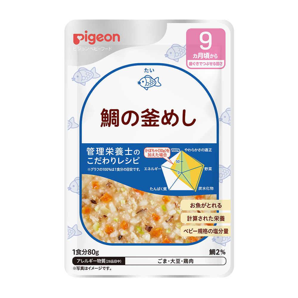 食育処方せんＲ９鯛の釜めし 1024876(80G) 72個仕掛ける