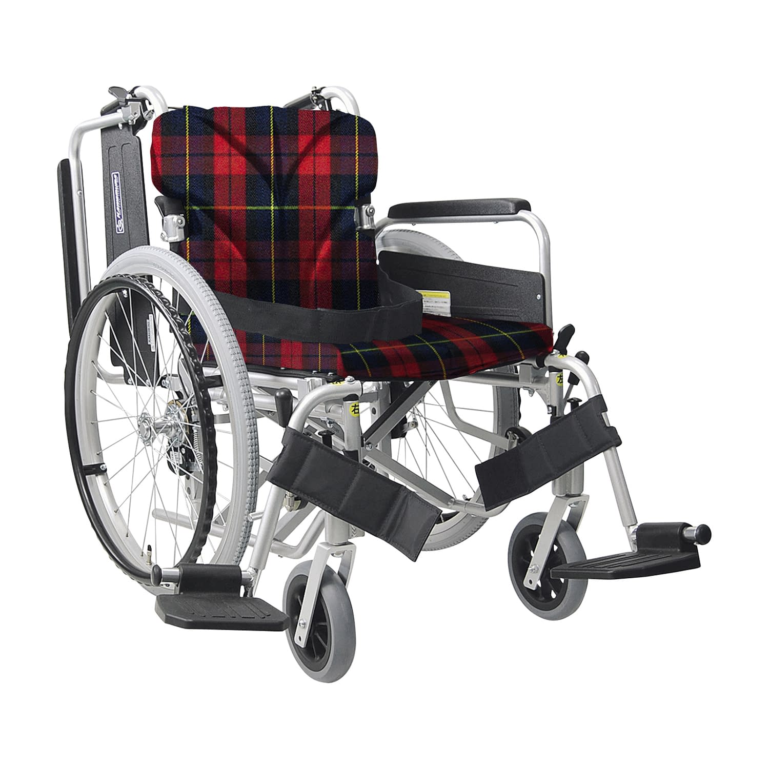車いす(自走用・アルミ製)背折れ式 KA822-38B-M カワムラサイクル|マツヨシ 店