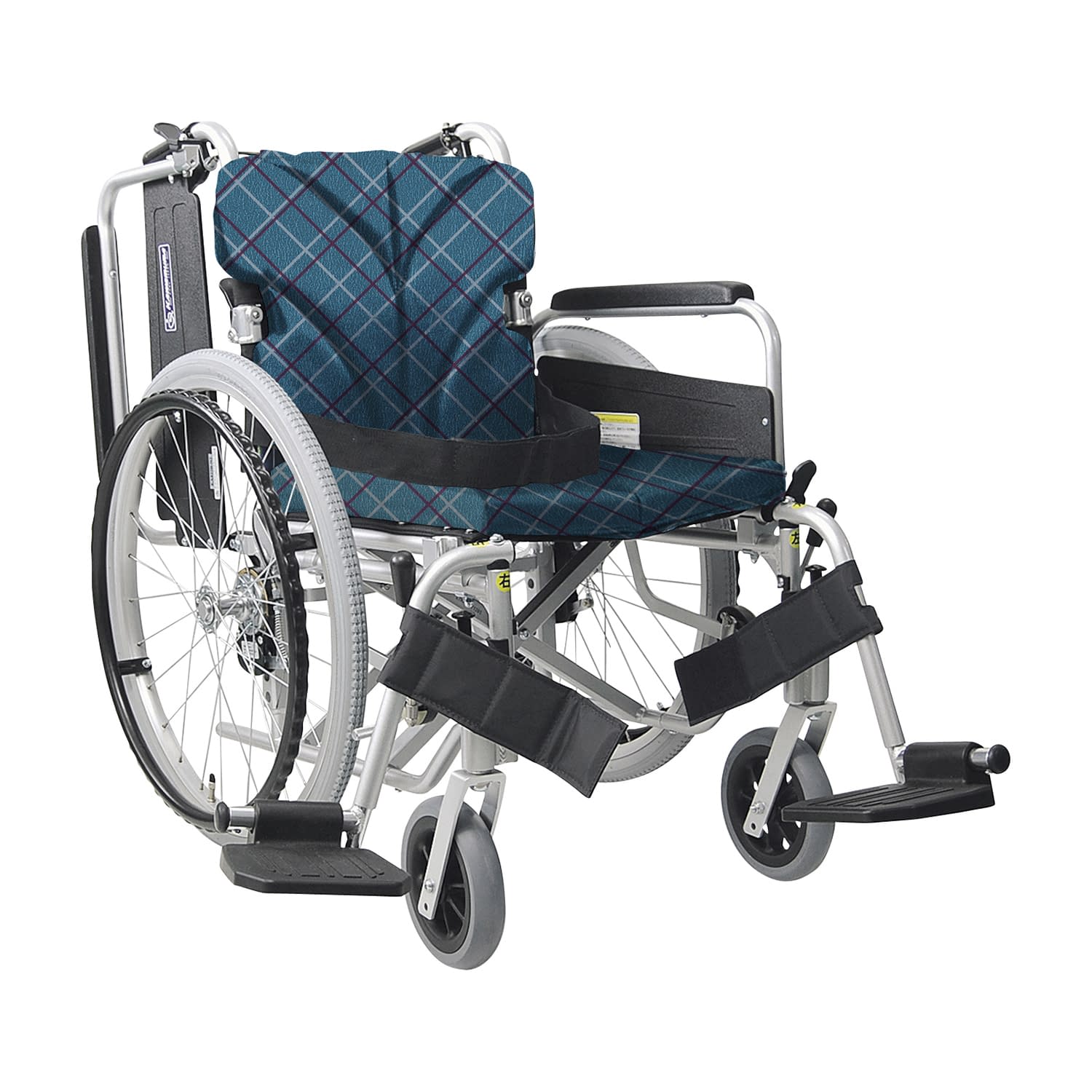 車いす(自走用・アルミ製)背折れ式 KA822-38B-M カワムラサイクル|マツヨシ 店