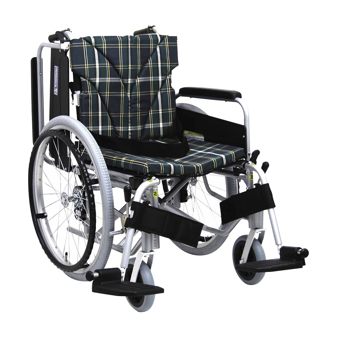 車いす(自走用・アルミ製)背折れ式 KA822-42B-M カワムラサイクル|マツヨシ 店
