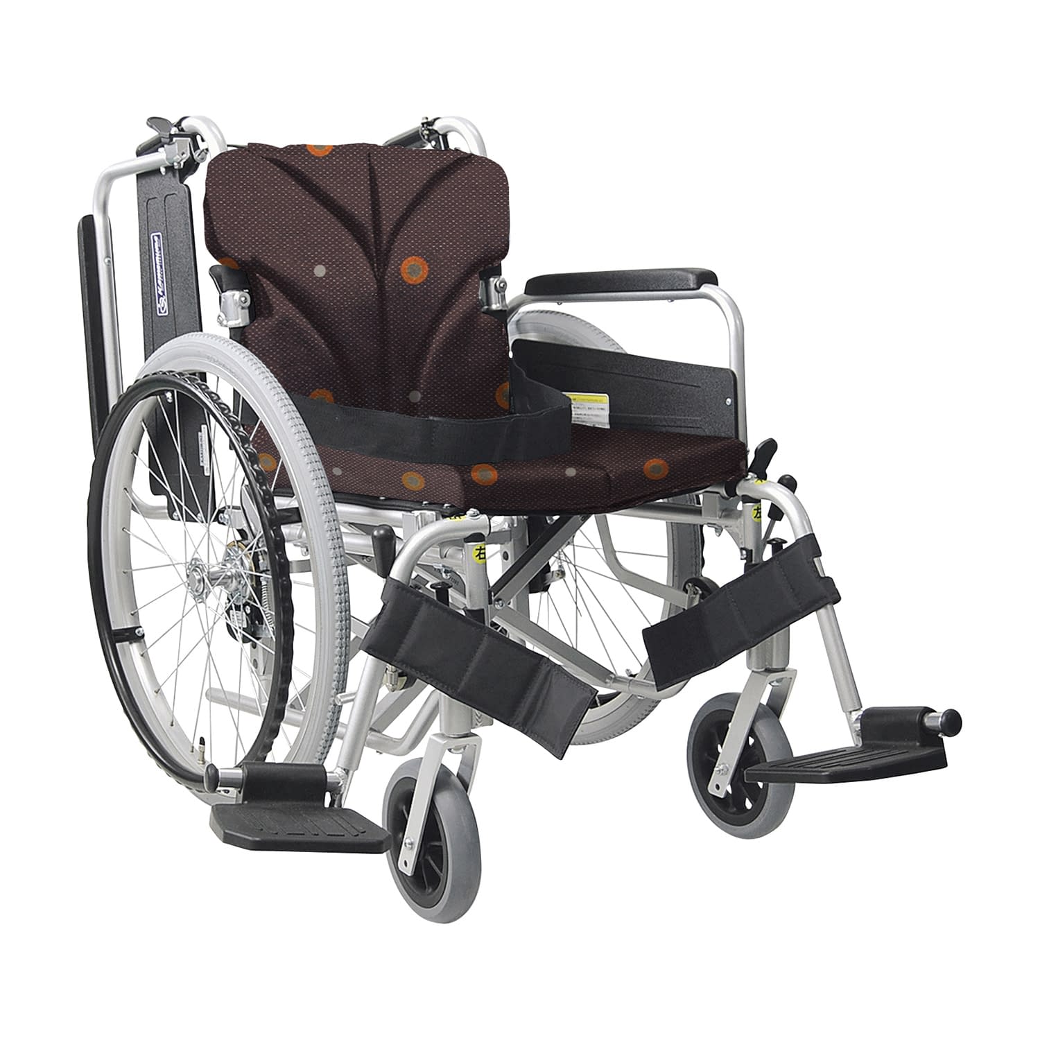 車いす(自走用・アルミ製)背折れ式 KA822-42B-M カワムラサイクル|マツヨシ 店