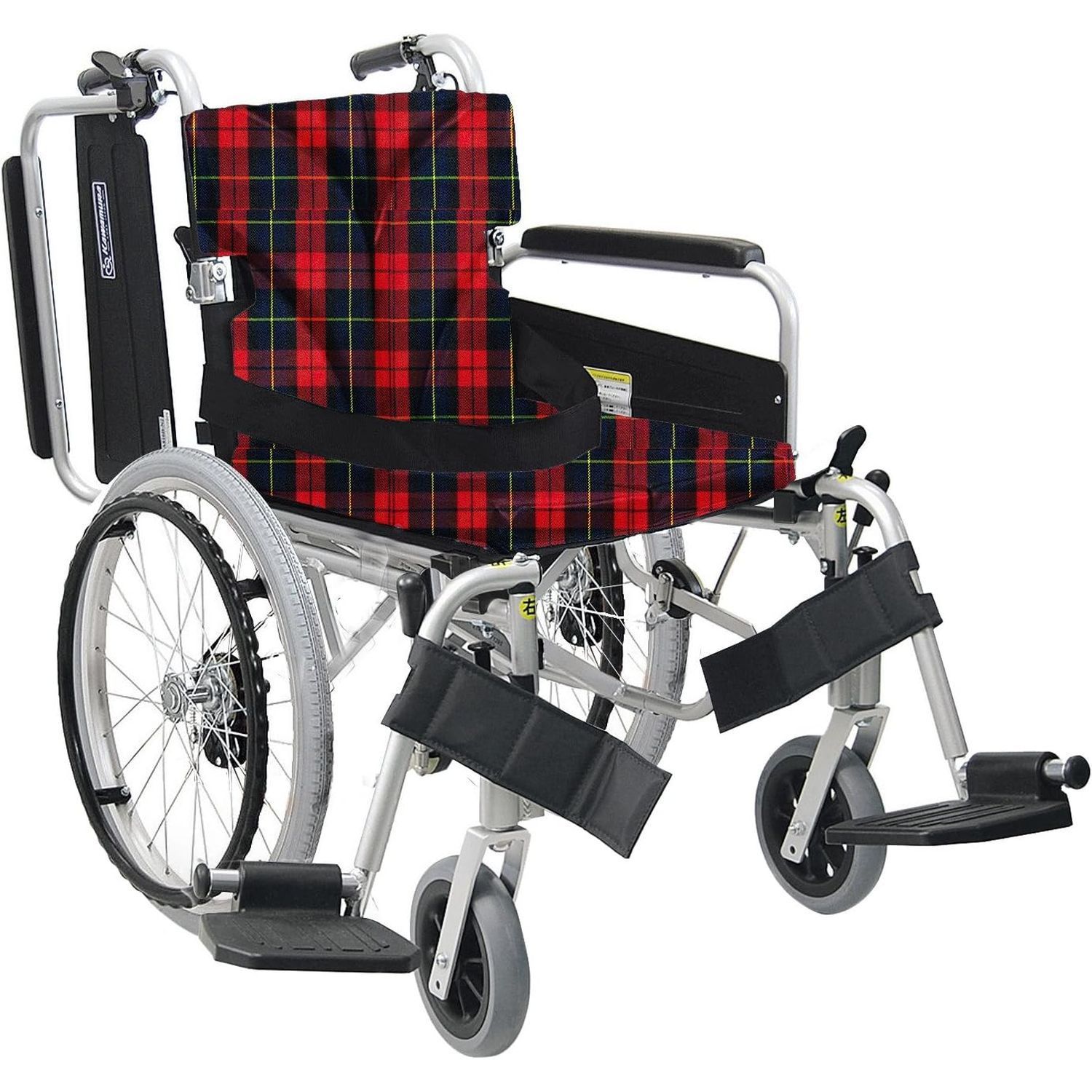 車いす（自走用・アルミ製）背折れ式 KA820-40B-M カワムラサイクル 38,304円