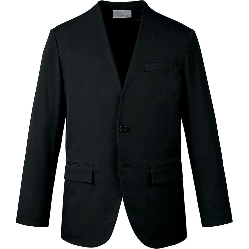 ノーカラージャケット(メンズ用) M NAD019-10(ブラック)｜マツヨシ 店 17,543円