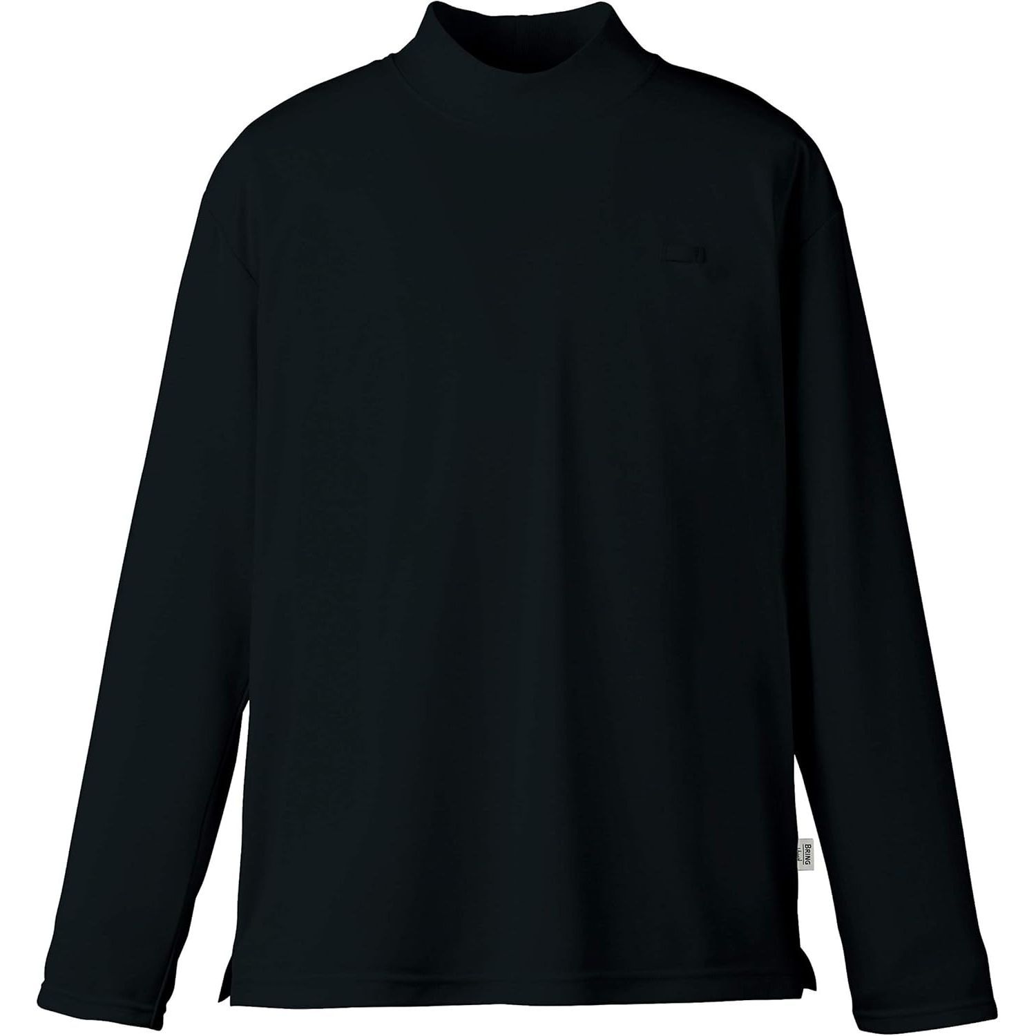 長袖ハイネックカットソー(メンズ用) L NWT024-10(ブラック)｜マツヨシ 店